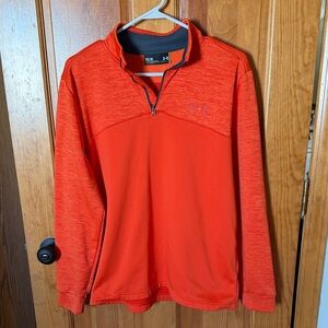 Under Armour Orange 1/4 Zip